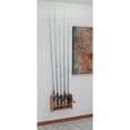 thumbnail image 3 of Wooden Mallet PRF5LO 5 Fishing Rod Rack - Light Oak, 3 of 3