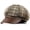 T1-beret-brown, variant on NCY Womens Newsboy Cap French Fashion Hats Summer Cabbie Baker Boy Hat for Fall Beret Cap