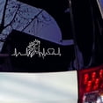 thumbnail image 6 of Walbest Car Auto Adhesive Window Door Horse Heartbeat Love Decal Sticker Decoration, 6 of 7