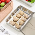 thumbnail image 2 of 400/800/1200/2000ml Food Storage Container Stainless Steel with Leakproof Lid, 2 of 5