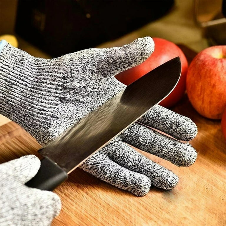Level 5 Cut Resistant Gloves Made From Level 5 Cut Resistant Material Great  For Whittling, Butchering, Peelers L 