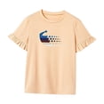 thumbnail image 3 of Camiseta para mujer, verano, ropa suave y sencilla, camiseta de cuello redondo para y SG, 3 of 7