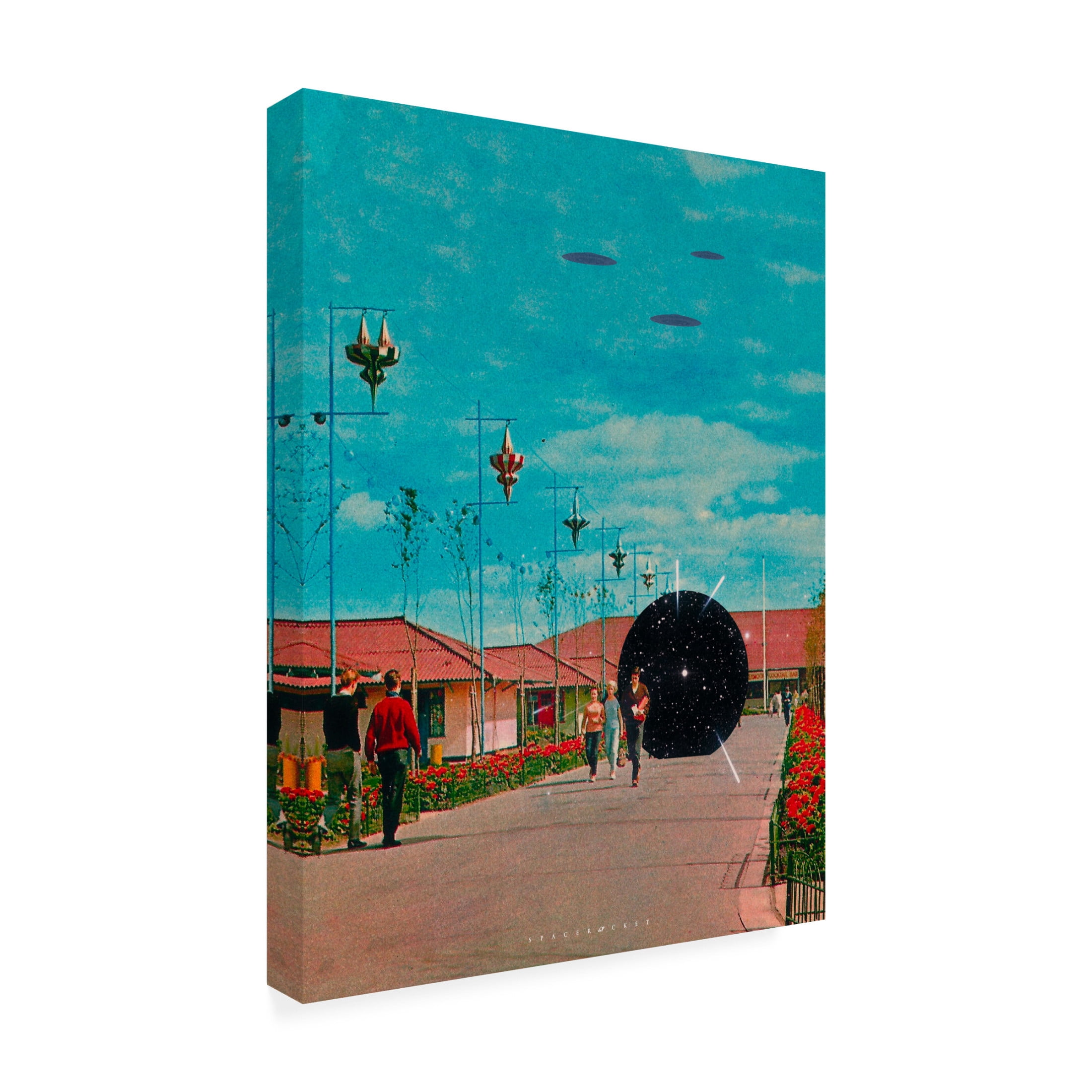 Trademark Fine Art spacerocket art 338 Canvas Wall Art