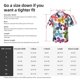 thumbnail image 5 of Balery Colorful Butterflies Camisas hawaianas de manga corta para hombre, camisas playeras de corte holgado, camisas de vacaciones con botones,Large, 5 of 7