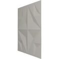 thumbnail image 4 of Ekena Millwork 19 5/8"W x 19 5/8"H Crystal EnduraWall Decorative 3D Wall Panel, Universal Aged Metallic Weathered Steel (Covers 2.67 Sq. Ft.), 4 of 6