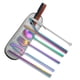 thumbnail image 4 of Juego de cubiertos de 7 piezas, utensilios de acero inoxidable, incluye cuchillo, tenedor, cuchara, pulido espejo, apto para lavavajillas JAMW Sencillez, 4 of 5