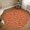 Terracotta, Coral, variant on Small Round Rug 3Ft, Abstract Geometric Non-Slip Washable Circle Rugs Carpet, Modern Minimalist Grid Gingham Indoor Outdoor Rug Floor Mats Throw Runner for Bedroom Living Room Bathroom