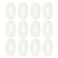 thumbnail image 1 of Unique Bargains Housse de Roues de Valise, Lot de 12 Housses en Silicone pour Roues de Bagage Cabine, Housses de Roues de Valise, Blanc, 1 of 7