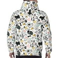 thumbnail image 7 of Wukai Puppy Print Men Hoodies Fleece Sweatshirts Long Sleeve Sweaters Pullover Fall Outfits Winter Clothes-3X-Large, 7 of 7