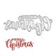thumbnail image 1 of Troqueles de corte de Metal para manualidades, sellos adecuados para decoración festiva de Navidad, hogar y oficina, K4X4, 1 of 4