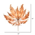 thumbnail image 2 of Vickerman 16" x 22" Gold Velvet Sequin Poinsettia Artificial Christmas Pick, 2 of 2
