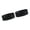 1 Black, variant on Aluminum Alloy Pills Bottle Water Resistant and Easy to Carry Pills Storage Case Suitable for Outdoor Activity Use