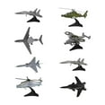 thumbnail image 2 of 8 piezas DIY Airplane Model Collection en miniatura Colección de peso ligero para mesa Estilo a, 2 of 9