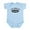 Sky Blue, variant on CafePress - Los Angeles California Infant Bodysuit - Baby Light Bodysuit, Size Newborn - 24 Months