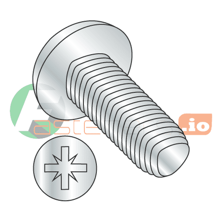 

8-32 x 5/16 Full Trilobe Thread Forming Screws / Pozi Drive / Pan Head / Steel / Zinc (Quantity: 10 000 pcs)
