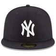 thumbnail image 2 of Men's New Era Navy New York Yankees 1998 World Series Wool 59FIFTY Fitted Hat, 2 of 4