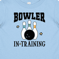 thumbnail image 4 of Inktastic Future Bowler in Training Bowling Boys or Girls Baby T-Shirt, 4 of 5