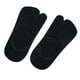 thumbnail image 1 of Calcetines finos Tabi Calcetines s planos de Negro Zulema Calcetines Tabi de corte bajo para mujer, 1 of 8