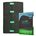 thumbnail image 1 of Breathe Naturally Universal 16X48 Cut-To-Fit Activated Carbon Filter (2 Pack) Charcoal Air Filter Sheet For Air Purifiers, 1 of 4