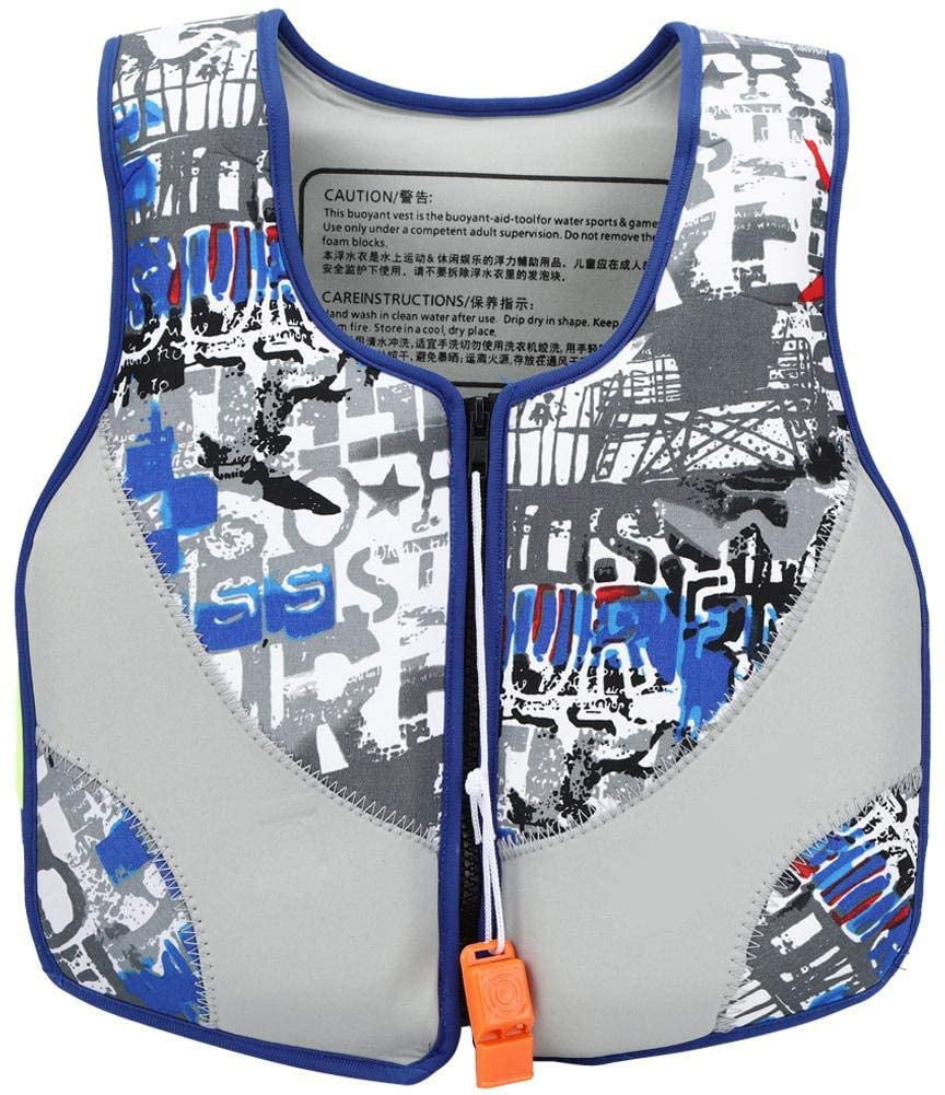 Children Life Jacket, Neoprene Portable Children Safety Life Jacket
