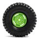 thumbnail image 5 of Neumáticos de goma RC Crawler, neumáticos de coche RC con llantas de repuesto para 1/10 Axial SCX10 90046 90047 CC10 RC Car Eccomum  Neumático, 5 of 6