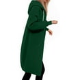 thumbnail image 2 of Turilly Womens Cardigans Under $15.00 Women's Solid Color Hoodie Zipper Long Sleeve Sweatshirts Cardigan Top with Pockets, 2 of 6