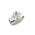 thumbnail image 2 of BSP Female Tee Thread 3 Way 304 Stainless Steel Tee Pipe Fitting Connector Adaptor 2pcs SS304 1/8" 1/4" 3/8" 1/2" 3/4", 2 of 4