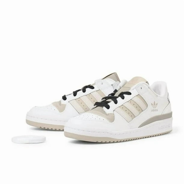 Ad-id-as Originals FORUM LOW CL JP7786 White/ Beige Men's Women's Sneakers