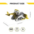 thumbnail image 6 of Graceful CAT Bulldozer Mechanical Model DIY Kit, 6 of 6