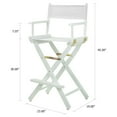 thumbnail image 3 of "30" Director's Chair White Frame-White Canvas", 3 of 3