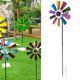 thumbnail image 3 of Molinillo Giratorio de Viento de 28 Pulgadas, Escultura de Viento, de Metal, Adorno Decorativo para Césped, , Colorful DYNWAVEMX Molino de viento al aire libre, 3 of 7