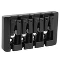 thumbnail image 1 of L Shaped Bass Bridge, 4 String High Mass Metal Electric Bass Bridge Accessory For Musical Instrument, 1 of 8