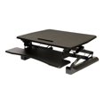thumbnail image 2 of AIRLIFT OFF65807 - Standing desk converter - rectangular - black - black base, 2 of 11