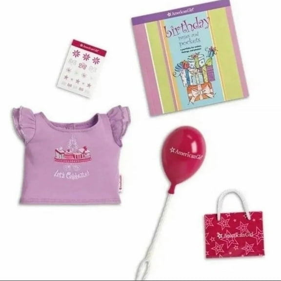 American Girl Bitty Baby Birthday Party Goody Bag Set For Bitty Baby Dolls