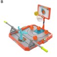 thumbnail image 2 of Neinkie Basketball Desktop Toy Parent-child Interaction Creative Plastic Table Game Fingertip Basketball for Living Room, 2 of 9
