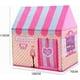 thumbnail image 4 of Tienda de juegos para niños, castillo de princesa rosa para niñas, casa de juegos portátil para exteriores, tiendas de campaña para fiestas infantiles, 4 of 5