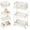 Beige, variant on Diaper Caddy, 3 Tier Rolling Cart for Baby Essentials, Taupe | Diaper Cart with Detachable Dividers, Nursery Storage & Bottle Organizer, Bedside Caddy for Bedroom and Living Room