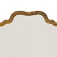 thumbnail image 3 of Benzara BM241161 Mirror with Scalloped Design & Metal Frame, Antique Gold, 3 of 5