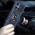 thumbnail image 3 of For Motorola Moto G 5G 2025 XT2513V Robotic Ring Kickstand Cover Phone Case - Blue, 3 of 5