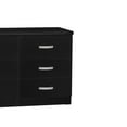 thumbnail image 4 of Better Home Products DD & PAM 6 Drawer Engineered Wood Bedroom Dresser in Black, 4 of 5