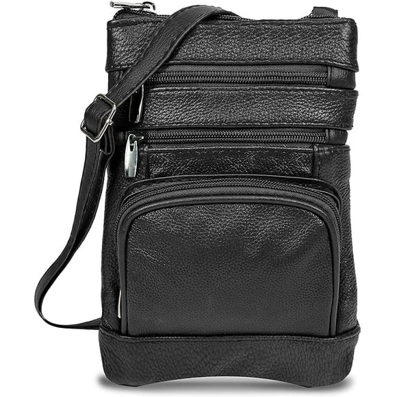 Bolso bandolera de piel Krediz para mujer con correa ajustable