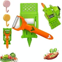 Pelador Multifuncional 2-en-1, Julienne Peeler Vegetable Peeler, with Spiral Slicer Tool, for Slicing and Peeling, All Kinds of Fruits and Vegetables (1PC)