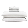 thumbnail image 5 of Superior Cotton Blend 600 Thread Count Dash Stitch Hem Sheet Set, Full, White, 5 of 8