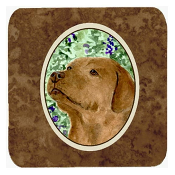 Labrador Foam Coasters, Set - 4