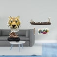 thumbnail image 2 of Escultura Majestuosa De Calavera De Tigre Con Forma De Barco, Figura Moderna De Animal, Quemador De Incienso, Adorno De Mesa Para Sala De Estar, Dormitorio, Pasillo, Armario, Decoración, 2 of 8