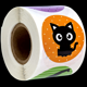 thumbnail image 1 of 500 Pcs/Roll Happy Halloween Stickers, Stickers Animals and Thank You Kids Labels, Cute Spooky Party Holiday Stickers Decoration, 1 of 6