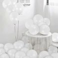 thumbnail image 3 of Kit de arco de globos de látex blanco, 102 unidades de 45,7 cm, 30,5 cm, 25,4 cm y 12,7 cm para bodas, compromisos, festivales, picnics, cumpleaños y aniversarios con temática blanca., 3 of 5