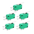 thumbnail image 1 of 5PCS 16A 125/250VAC Interruptores de límite micro tipo palanca de bisagra NO NC, 1 of 4