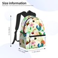 thumbnail image 4 of Fotbe Floral Vintage Lightweight Casual Laptop Backpack for Men and Women, Daily use Waterproof backpack, Backpack for College, 4 of 8