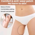 thumbnail image 5 of Inner Thigh Chafing Pads, 12 PCS, Anti Chafing Patch, Anti Chafe Body Tape, Prevent Chafing Sticker, Anti Friction Skin Self Adhesive, Chub Rub Patch for Thigh, 5 of 5